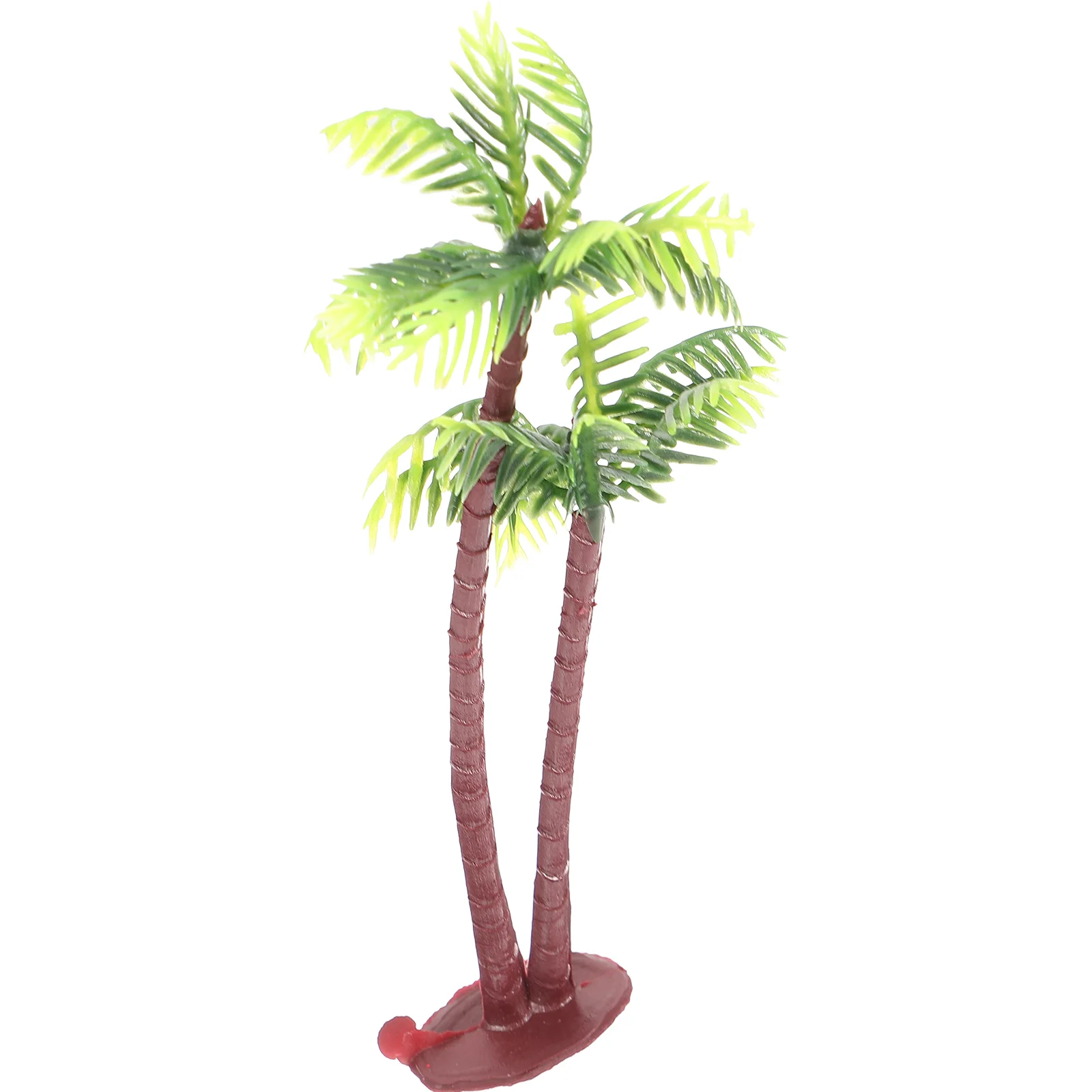 Simulation Tree Fish Tank Coconut Decoration Seaside Miniature Palm Trees Artificial Plants