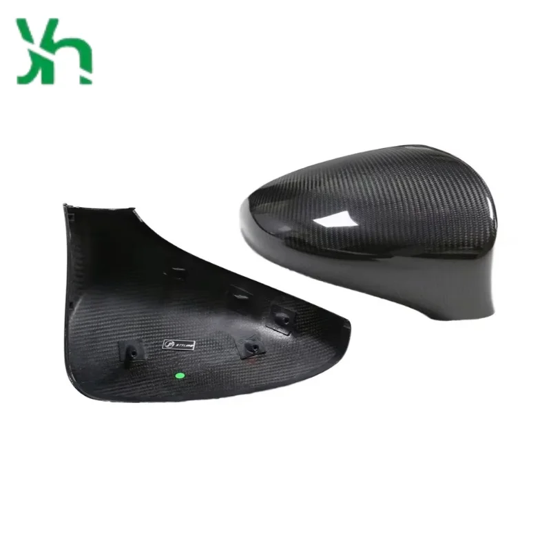 لكزس CT ES IS GS RCF الملحقات الخارجية مرآة جانبية استبدال غطاء مرآة خلفية من ألياف الكربون الحقيقية #1