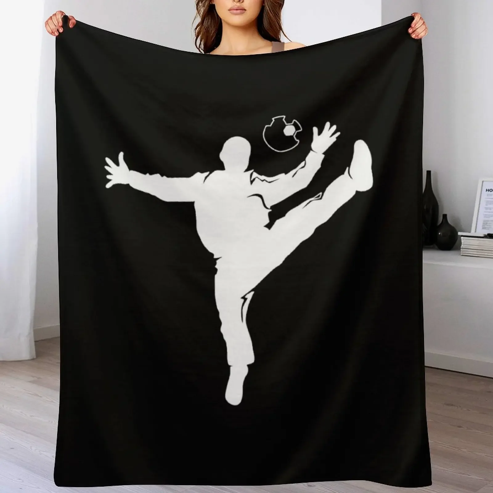 

Handball Goalie Goalkeeper Team Beach Handball Season Handball Lover Throw Blanket Cozy Warm Blanket for Bed Room Decor