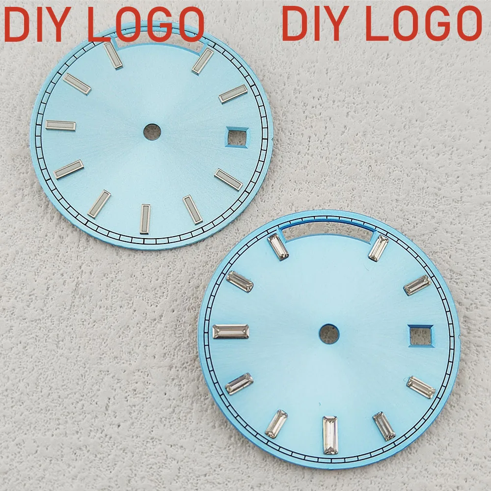 8285 Wijzerplaat 29Mm Horloge Diy Custom Horloge Wijzerplaat Custom Logo Laser Print Naam/Logo Horloge Wijzerplaat Diy Dial Fit Miyota 8285 Beweging