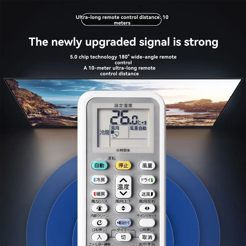 SQPP-pour DAIKIN pour unités murales et sur socle remplacement de télécommande Compatible ARC478A31 pour climatiseurs