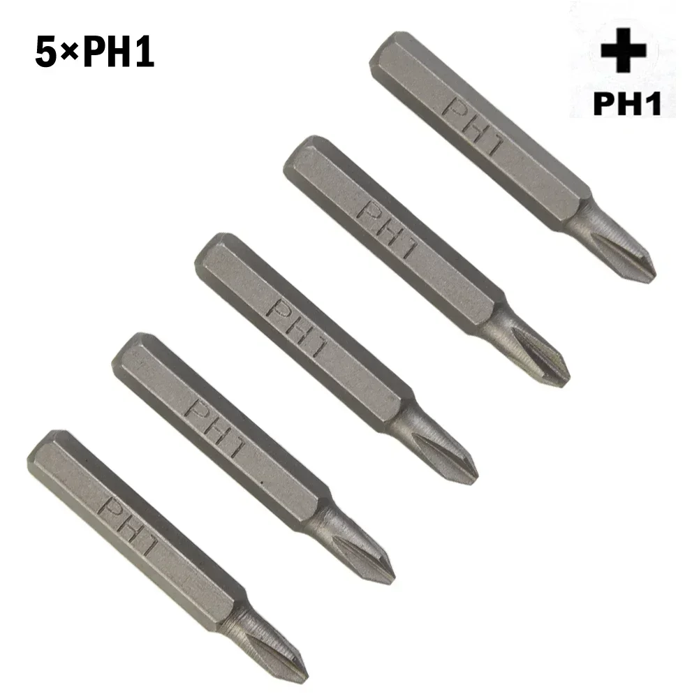 Screwdriver Bit H4×28mm Cross Screwdriver Magnetic Bits PH0000 PH000 PH00 PH0 PH1 PH2 4mm Hex Shank Nutdrivers Hand Tools