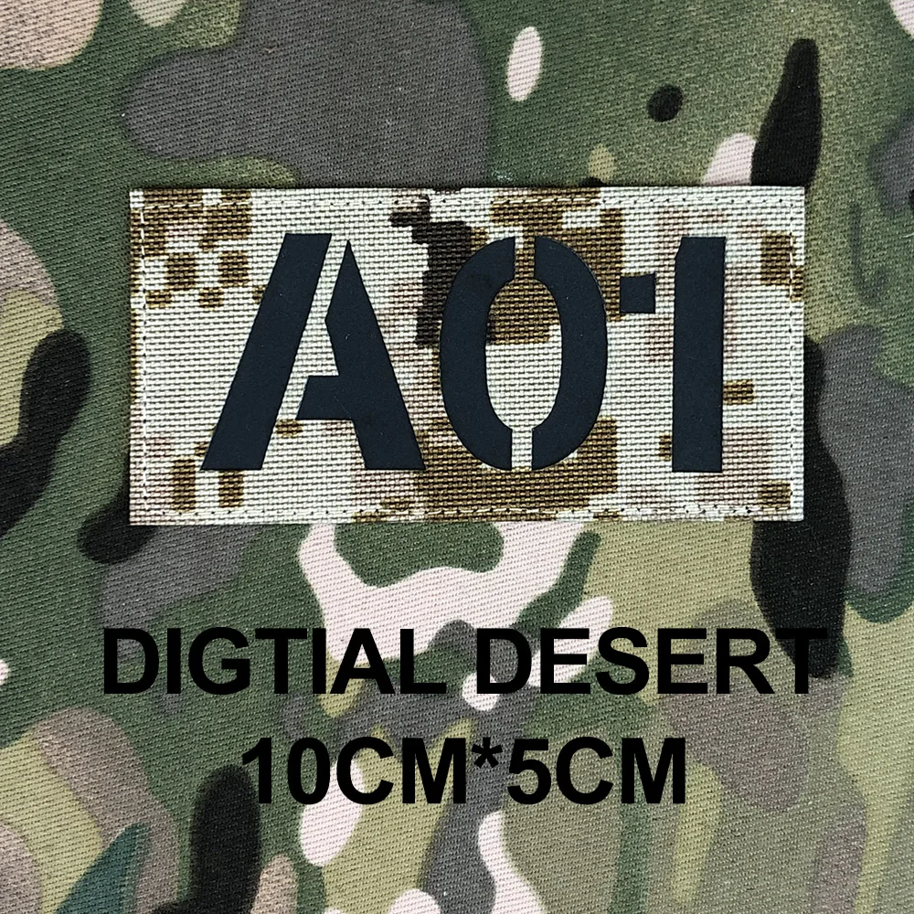 Custom Laser Cutting IR IFF Infrared Reflection Patch Radio Call Sign Name Tapes Black Letters image 3