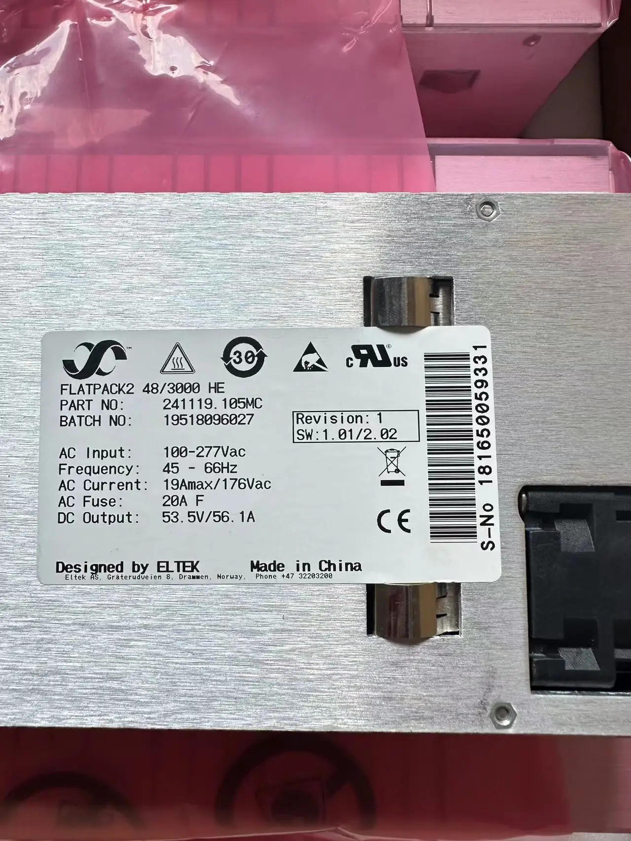 

19518096027 181650059331 1830 PSS 260SCX2 100G A/D Multiplexor CLEI 200MAURSAB 8DG62184AA Fiber Optic Equipment