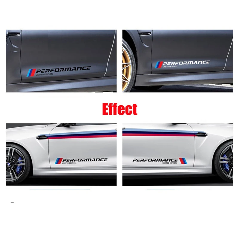 Mperformance-ملصق هيكل السيارة لبي دبليو ، E30 ، E36 ، E39 ، E46 ، E60 ، E61 ، E64 ، E70 ، E71 ، E85 ، E87 ، E90 ، E83 ، F10 ، F20 ، F30 ، e80, M3, M5, 2 #5