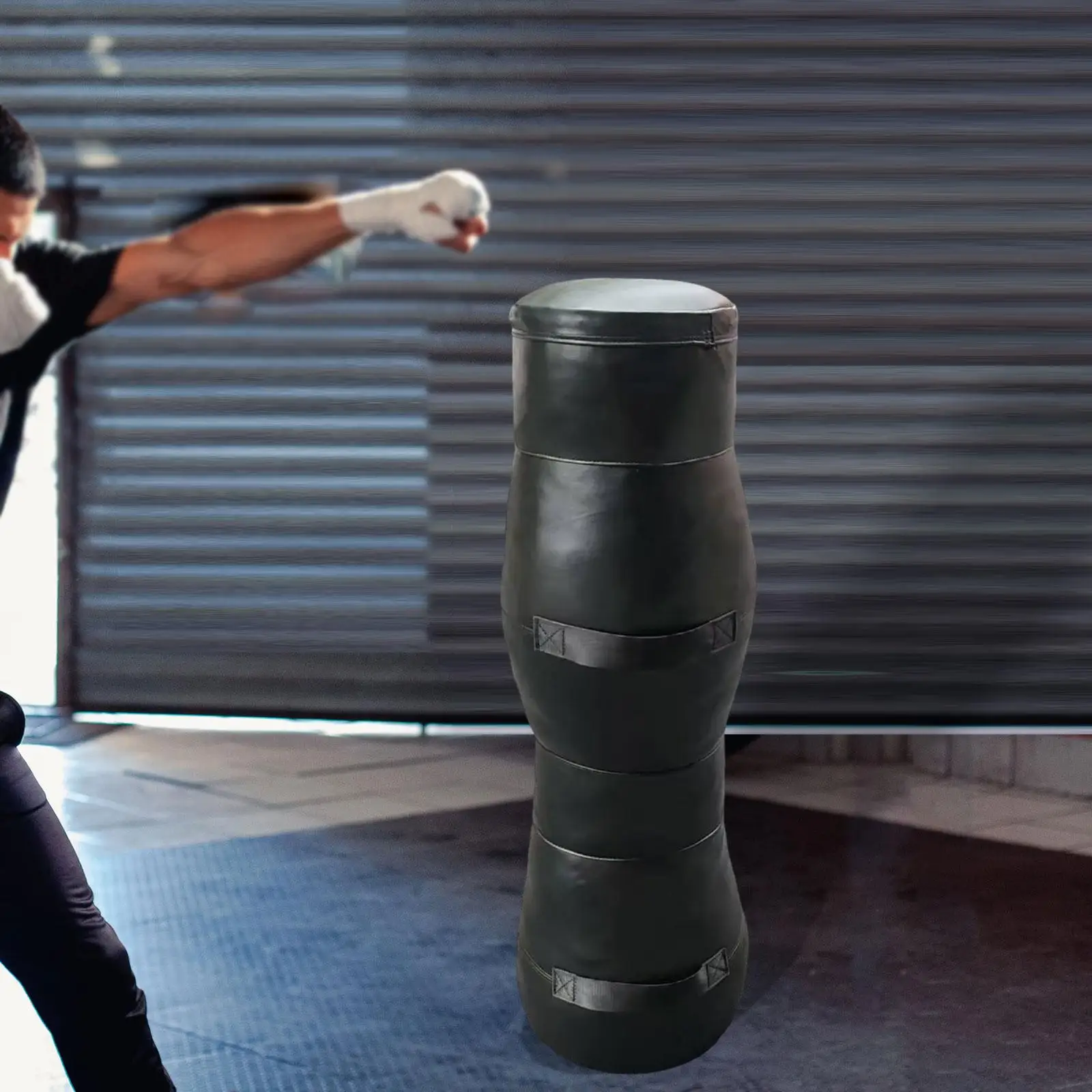 Tackling Dummy High Density Praktischer Boden-Boxsack, Sport-Trainingsausrüstung für BJJ Kampfsport, die Kickboxen blockieren