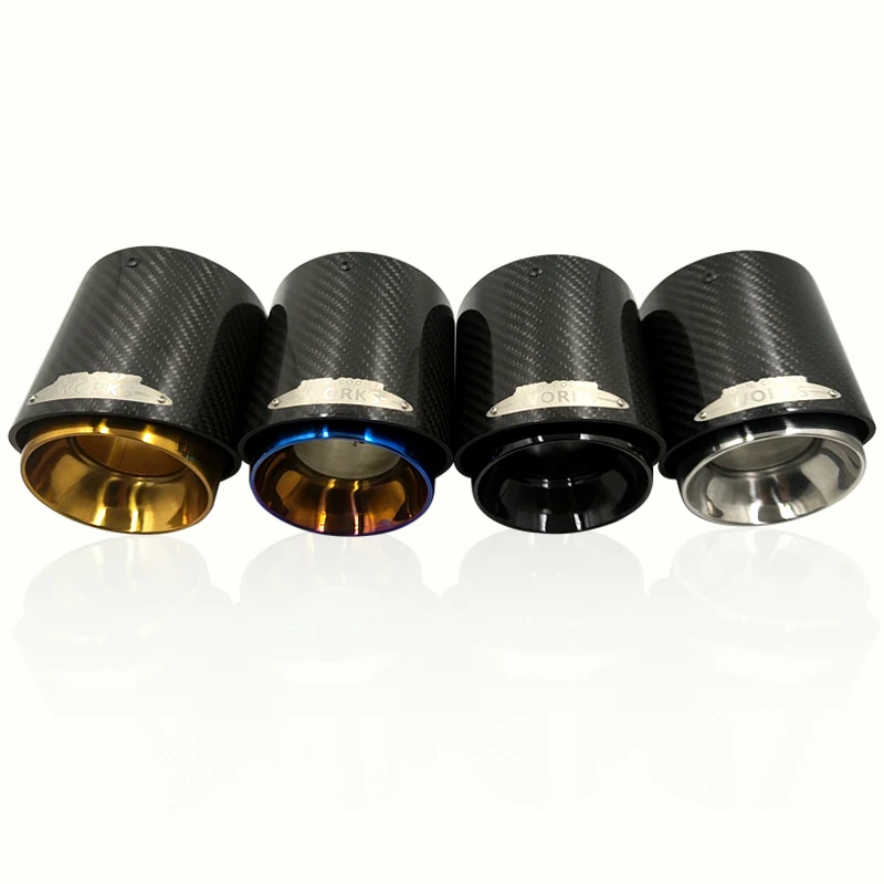 

1pc Factory Wholesale Export Mini JCW Carbon Fiber Exhaust Tip Muffler Tips Fit for F54 F55 F56 F57 F60 R55/R56/R57/R58 Cooper S