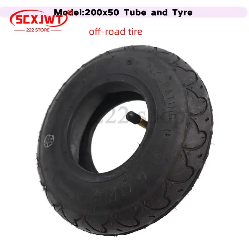

8 Inch Folding Electric Scooter Outer Tire Inner Tubes 200X50 Solid Wheel Tyre for Razor Scooter