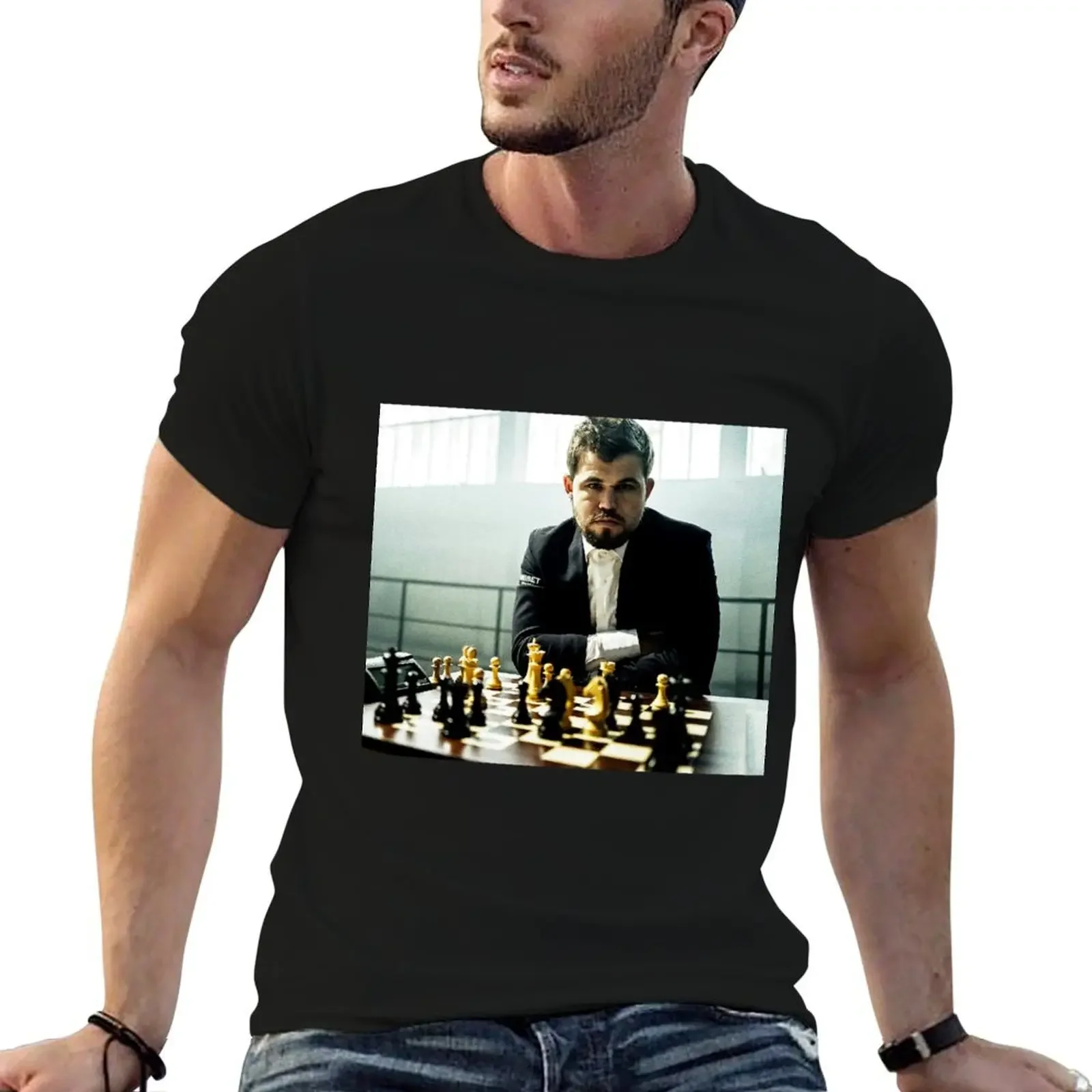 

Magnus carlsen T-Shirt plus size clothes aesthetic clothes oversized t shirts for men