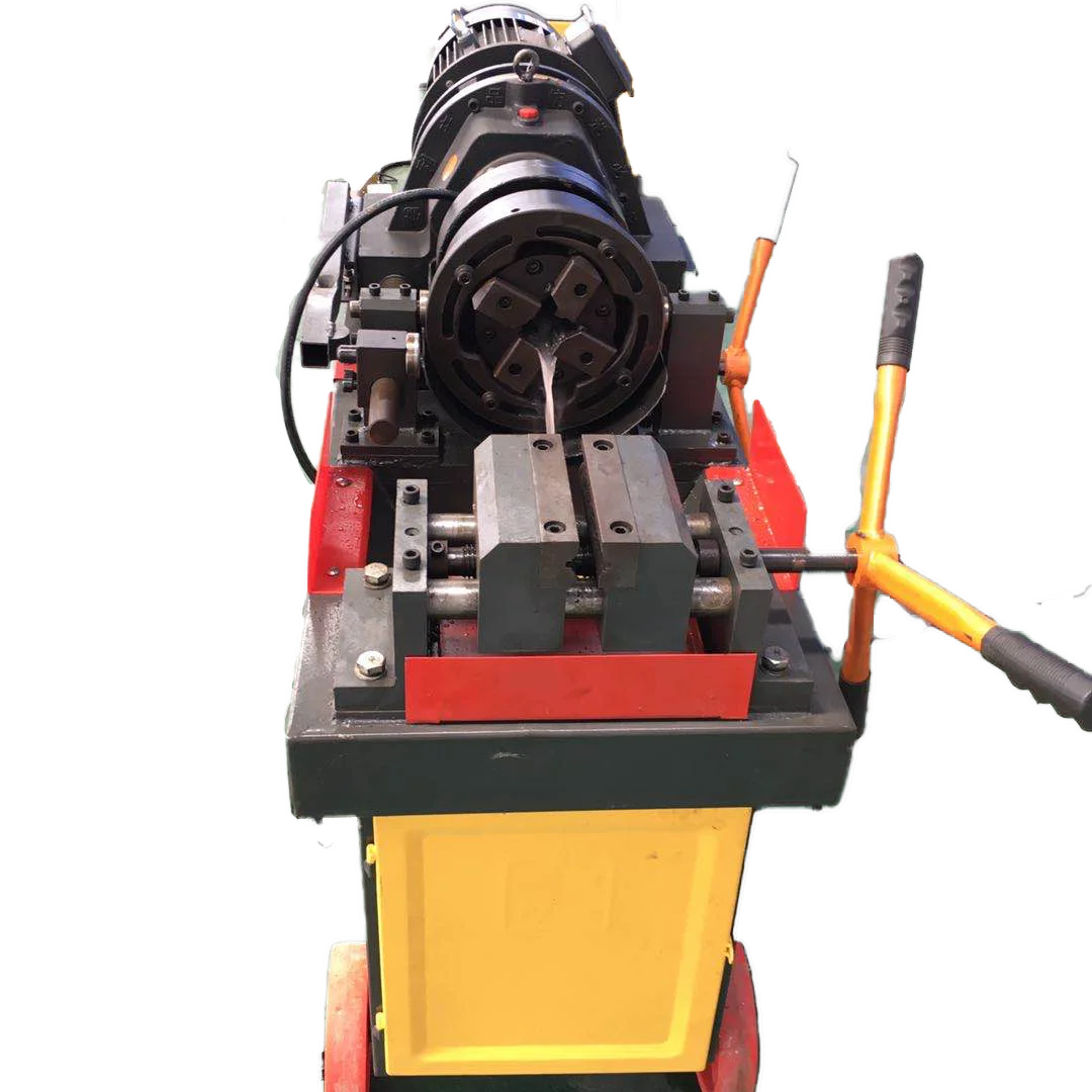Picture 3: Bolt and Nut Making Machine Rebar Thread Screw Rolling Machine threading machine electric pipe threader customized