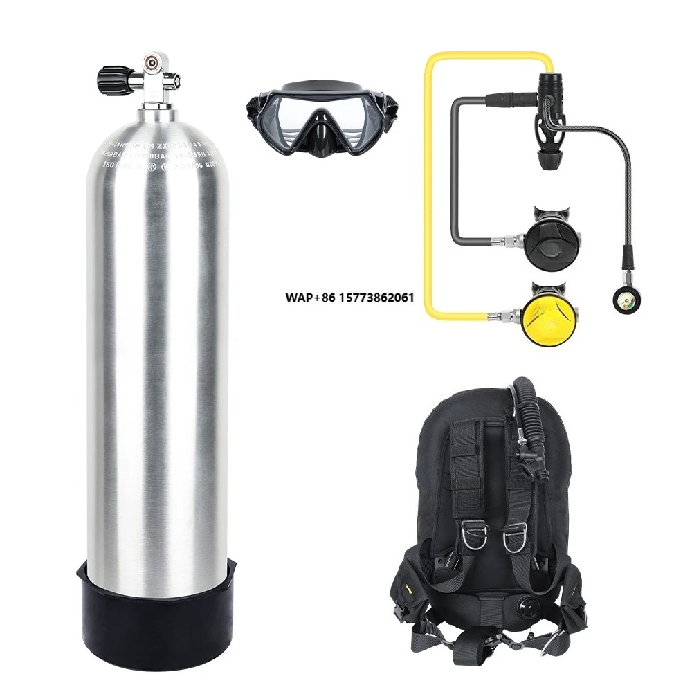 

12L Aviation Aluminum Alloy Oxygen Tech Diving Set-Complete BCD Equipment + High Pressure Cylinder Worry-Free Deep Diving