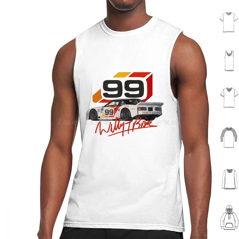 

Майки Willy T Ribbs 1986 Celica Imsa Gto Racecar с принтом из хлопка с логотипом автомобиля Mazda Jdm Racecar Ae86 Racing Frs