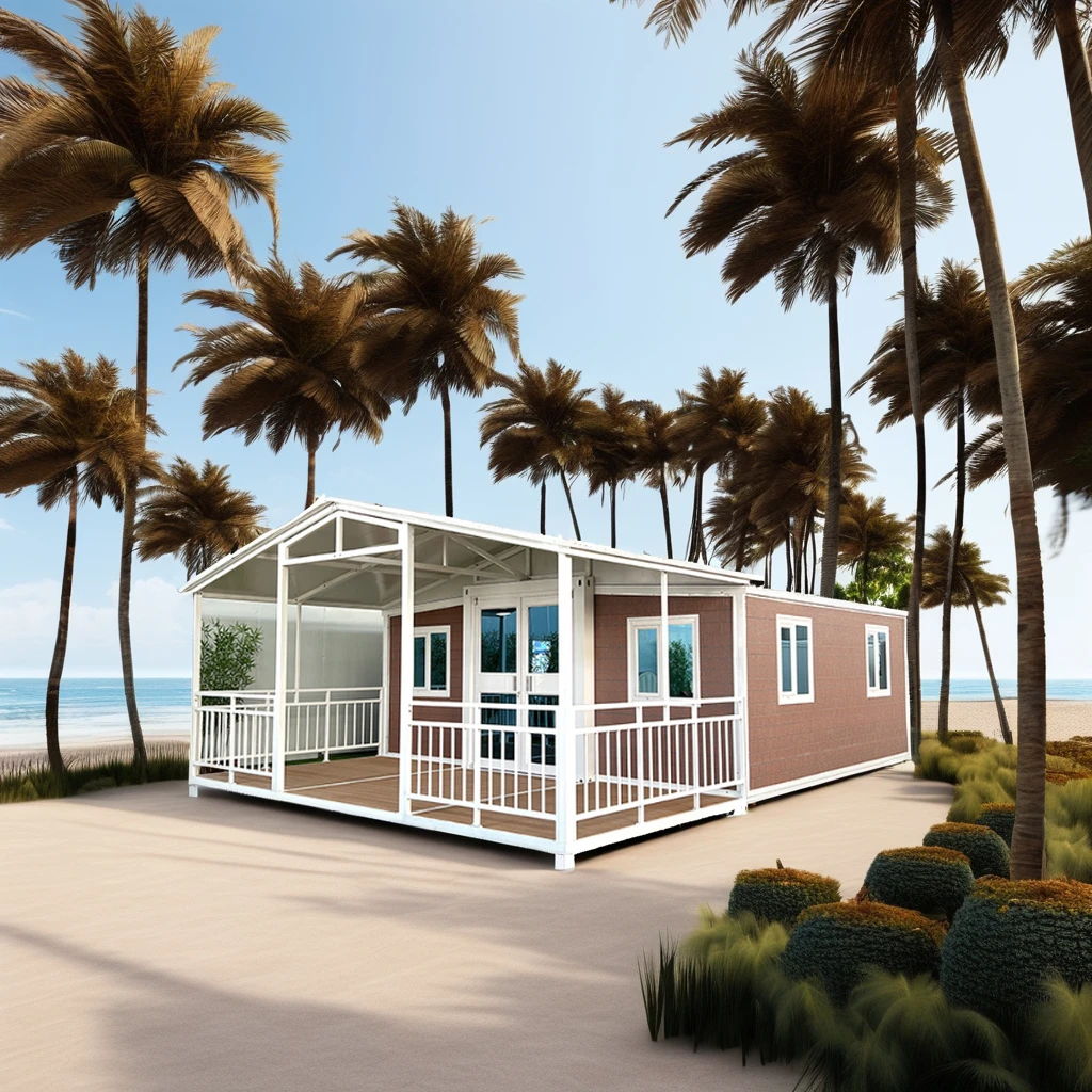 Modular 20ft 40ft Steel Container House Prefabricated Detachable 3 Bedroom Design Scalable For Shop Use Option Available