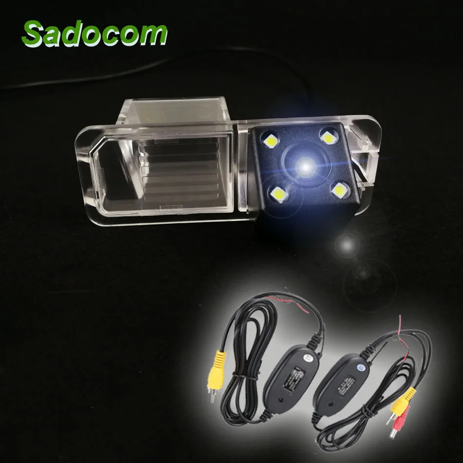רכב CCD HD 520 טלוויזיה ראיית לילה הפוך גיבוי חניה עמיד למים מבט אחורי מצלמה עבור פולקסווגן פולו V (6R) גולף 6 VI פאסאט CC Magotan