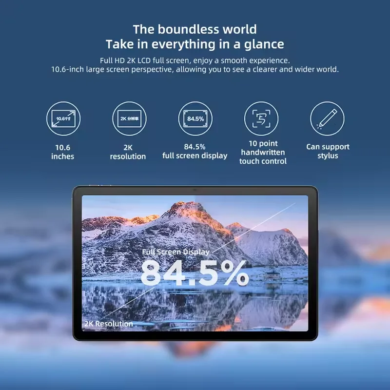 Original Lenovo Tab K10 Pro Global Rom 10.6 inch 60Hz 2K IPS