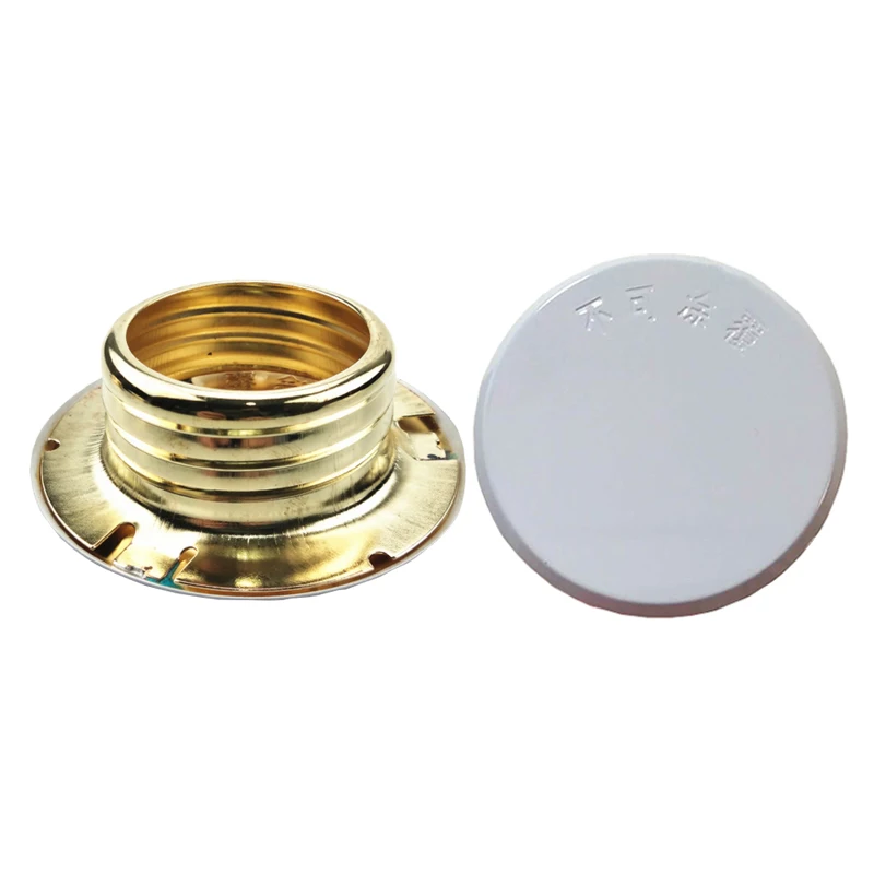 2 Pcs Concealed Fire Sprinkler Decorative Pipe Covers Head Plate Panel 5.5cm 8.7cm Decorative Plates Cover Shell Anti-corrosion