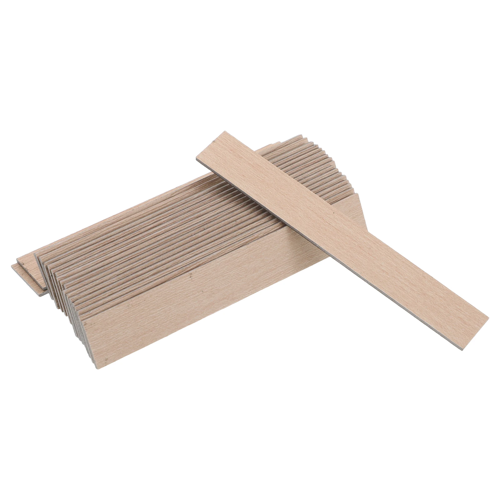 40 szt. Mini Deski Podłogowe do Kolażu Samoprzylepne Drewniane Płytki Podłogowe do Domku dla Lalek Realistyczne Panele z Włóknem Drewna Łatwy Montaż Rękodzieło