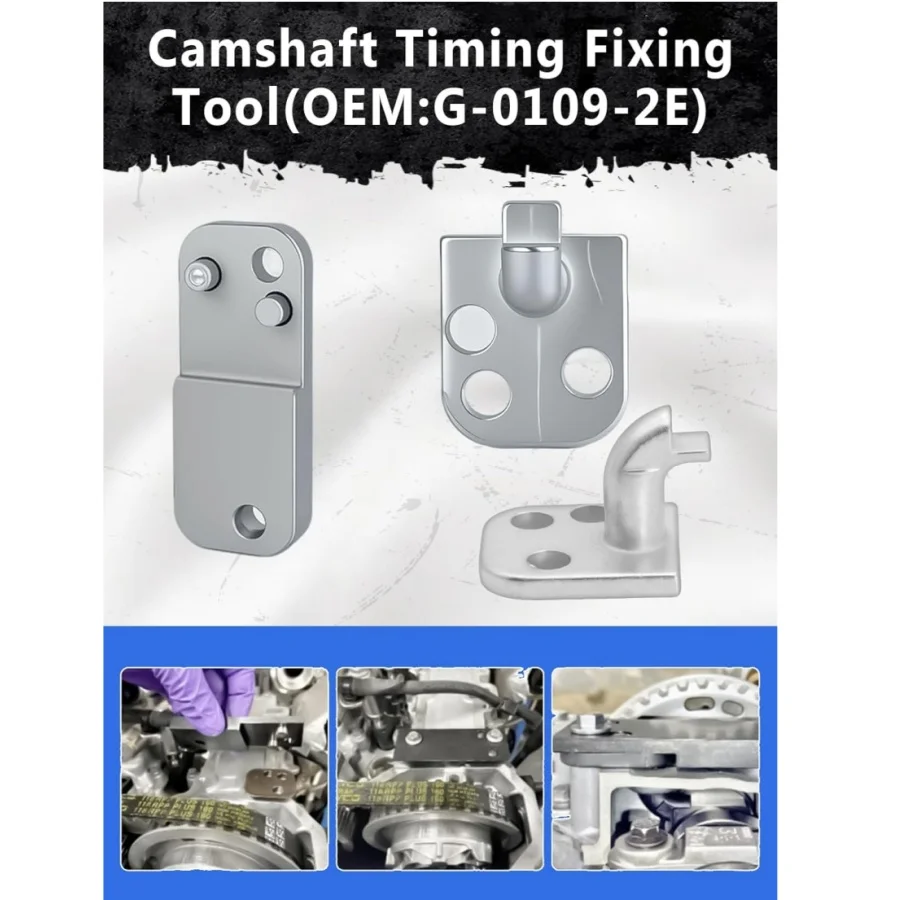 Ferramenta de ajuste do motor corrente de distribuição da árvore de cames compatível com citroen para peugeot para ds compatível com opel 1.0 1.2l puretech