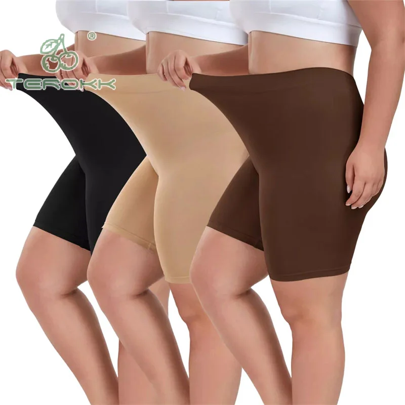 Alta Waisted Shapewear Para Mulheres, Cuecas De Controle De Barriga, Emagrecimento Shapers, Cintura Trainer, Shaping Shorts, Plus Size, XL-3XL