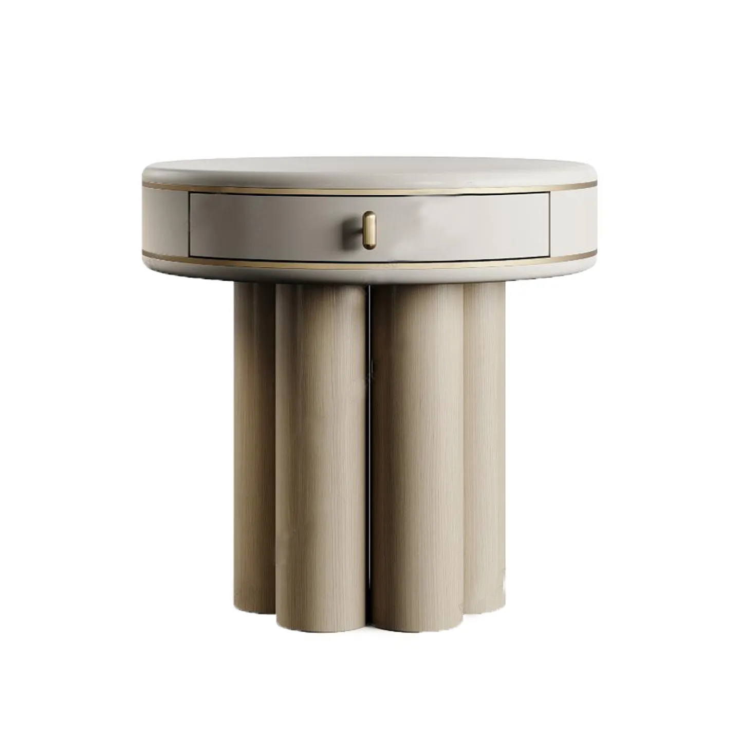 yjq simple modern light luxury bedside table hotel villa high-end bedside table model room locker