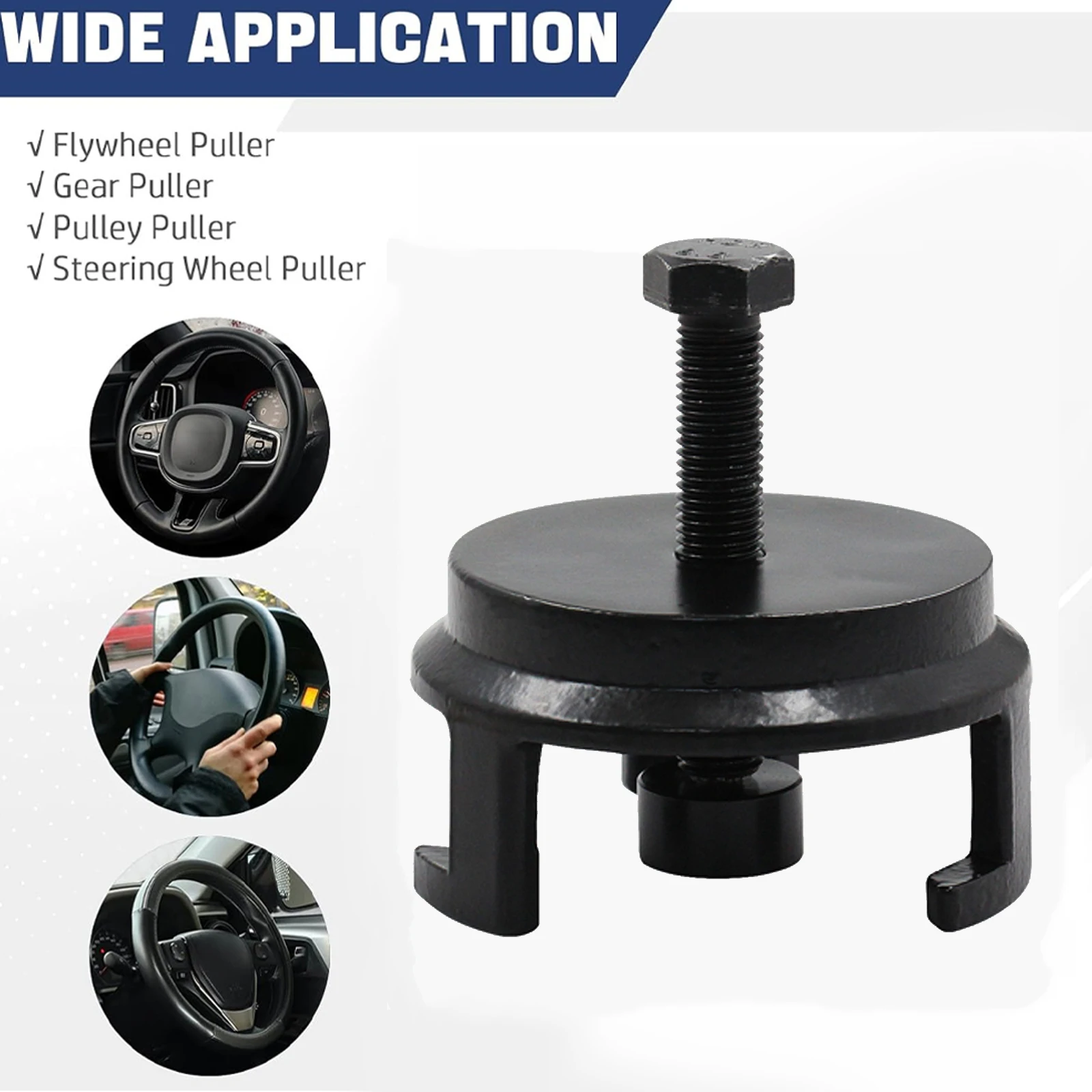 أداة تركيب الموازن التوافقي 25264 LS بدون فتحة مستدقة على شكل قرص كرنك لمحركات GM LS 1997-UP V8 LS1 LS2 LS3