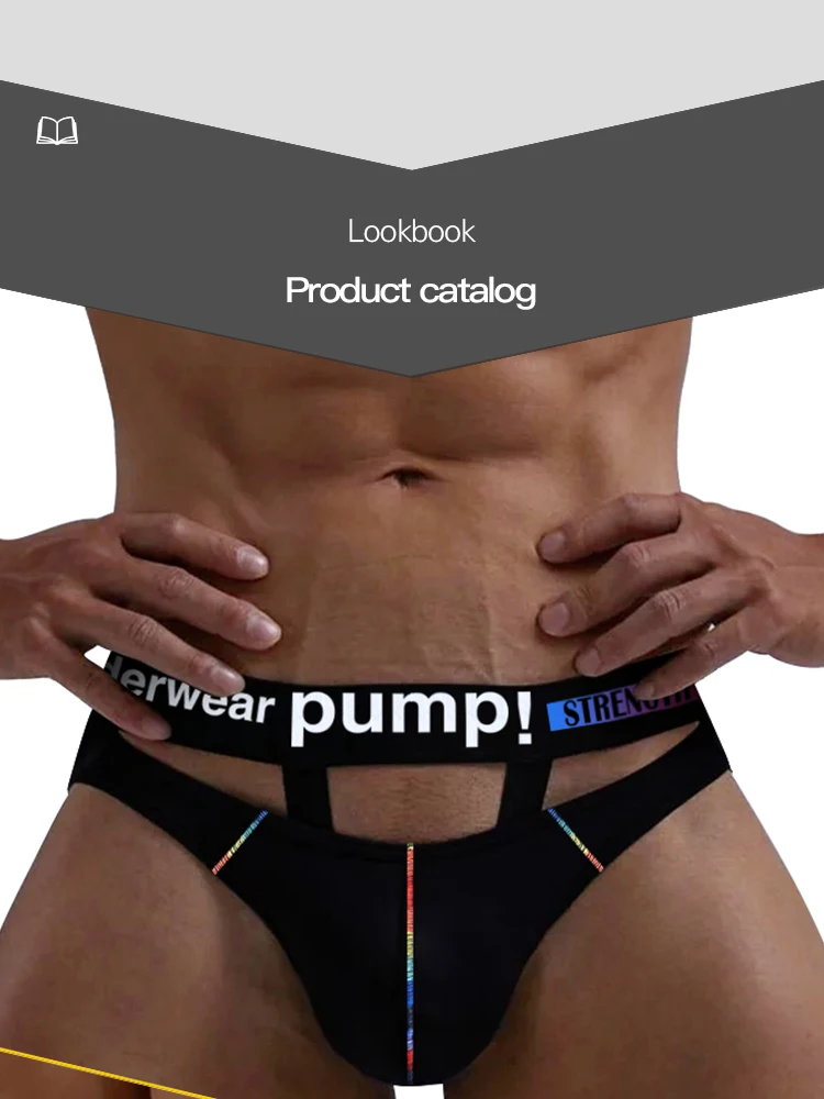 1 PCS Calzoncillos con Tirantes y Bolsa Convexa Transpirable de Modal para Hombre, Cintura Elástica con Estampado de Letras en Contraste, Ropa Interior Diaria de Verano
