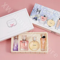 Exquisite Set of Women's Perfume Fresh and Elegant Floral and Fruity Light Fragrance Long-lasting Fragrance Romantic and Sweet