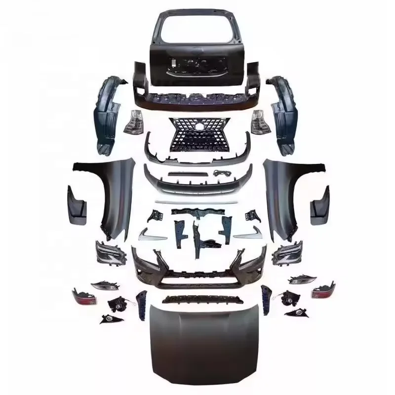 

YBJ facelifting prado body kit for toyota land cruiser 2010-2018 upgrade 2014-2020 GX400 GX460 s