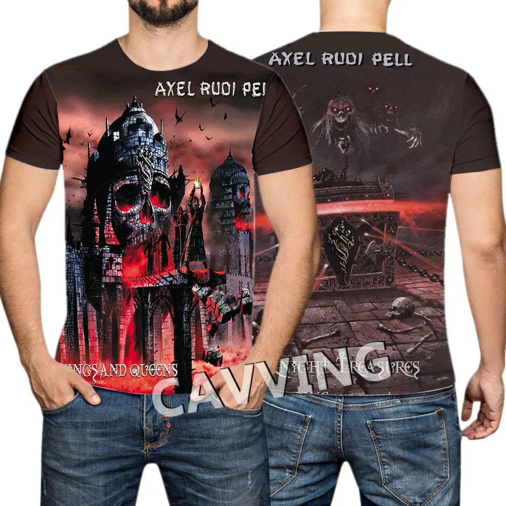 New Fashion Women/Men\'s 3D Print Axel Rudi Pell Casual T-shirts Hip Hop Tshirts Harajuku Styles Tops Clothing H02