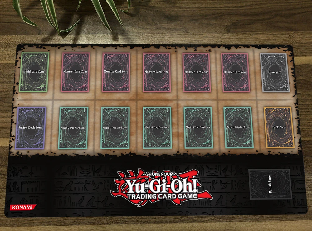 

YuGiOh Classic TCG CCG Mat Trading Card Game Mat Playmat Table Desk Playing Mat Mouse Pad 60x35cm Mousepad Free Bag