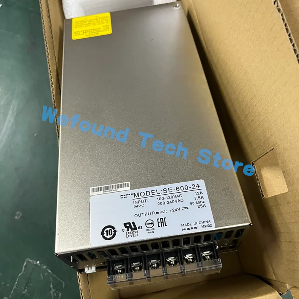 Power Supply 100% Tested Before Shipment SE-600-24 24V 25A 600W