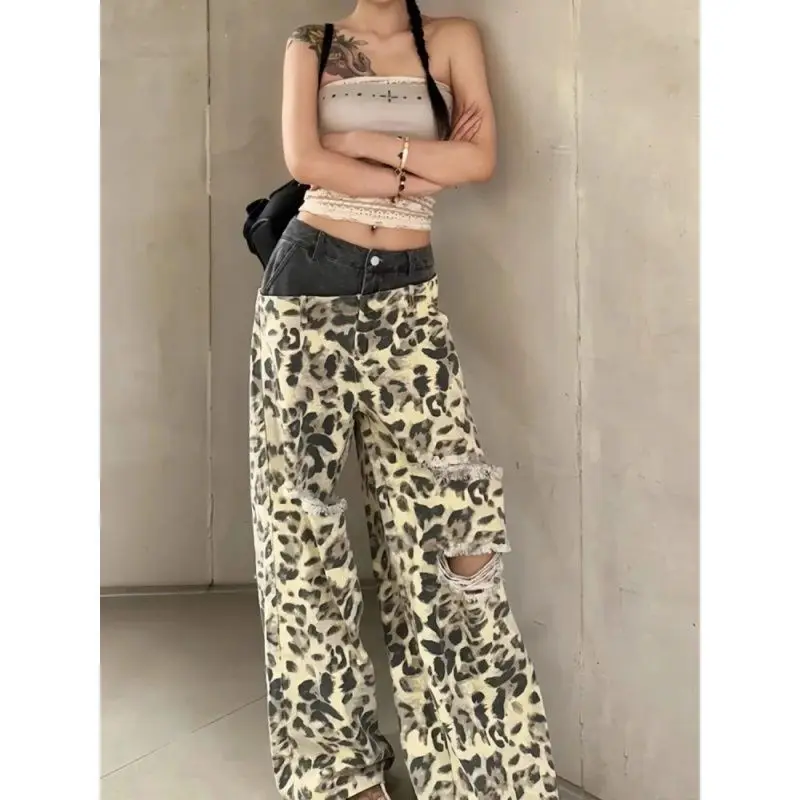 

Простые мягкие брюки в клетку из шерсти, новые осенне-зимние, в стиле ретро, свободные, прямые, на шнурке, повседневные