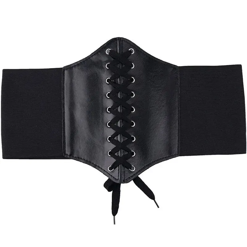 YBFDO Women Corset Shapewear Belts Slimming Waist Body Shaper Elastic Waistband Croset Gothic Dress Girdle Tummy Control Fajas