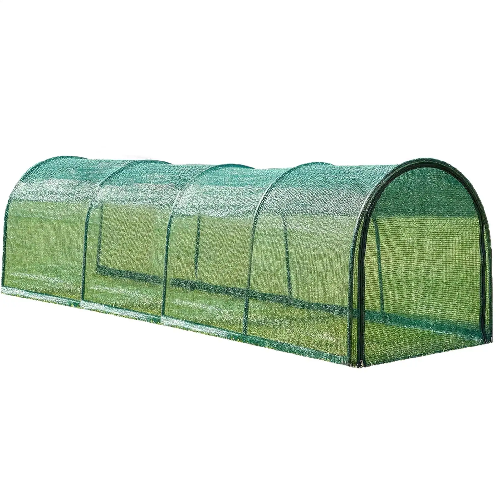 Chicken Tunnels For Yard Foldable Outdoor Garden Tunnel Enclosure With Frame Outdoor Chicken Coop For Garden Yard Patio Deck