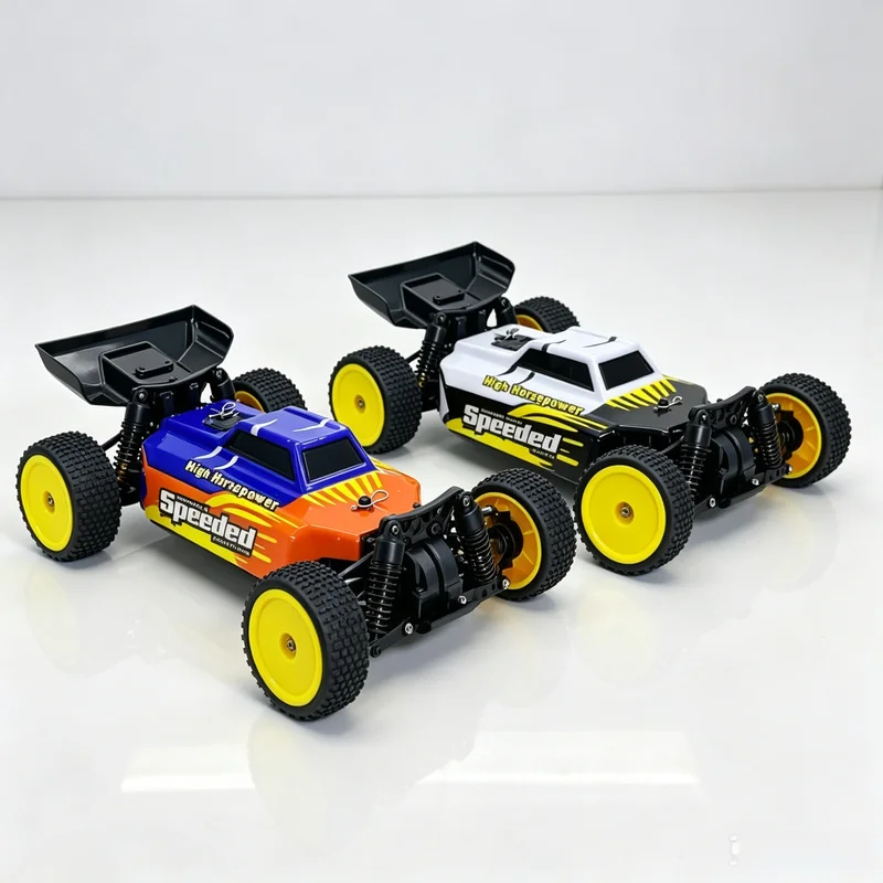 Jiabaile Rc Off Road Racing Car 1 /24 Scale 4wd Brushless High Speed Full Proportional All Terrain Rc Model For Adults Gift