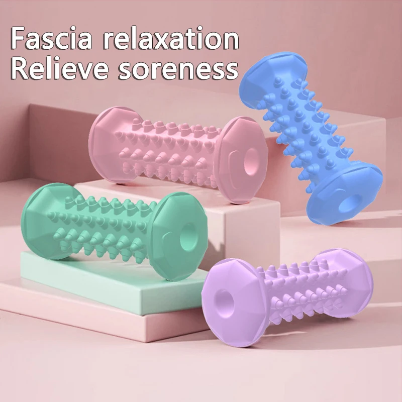 Foot Roller Massage for Relief Fascite plantar e calcanhar, Foot Arch Pain, Reflexology Massager para costas, perna, mão, Muscle Relax, Hot