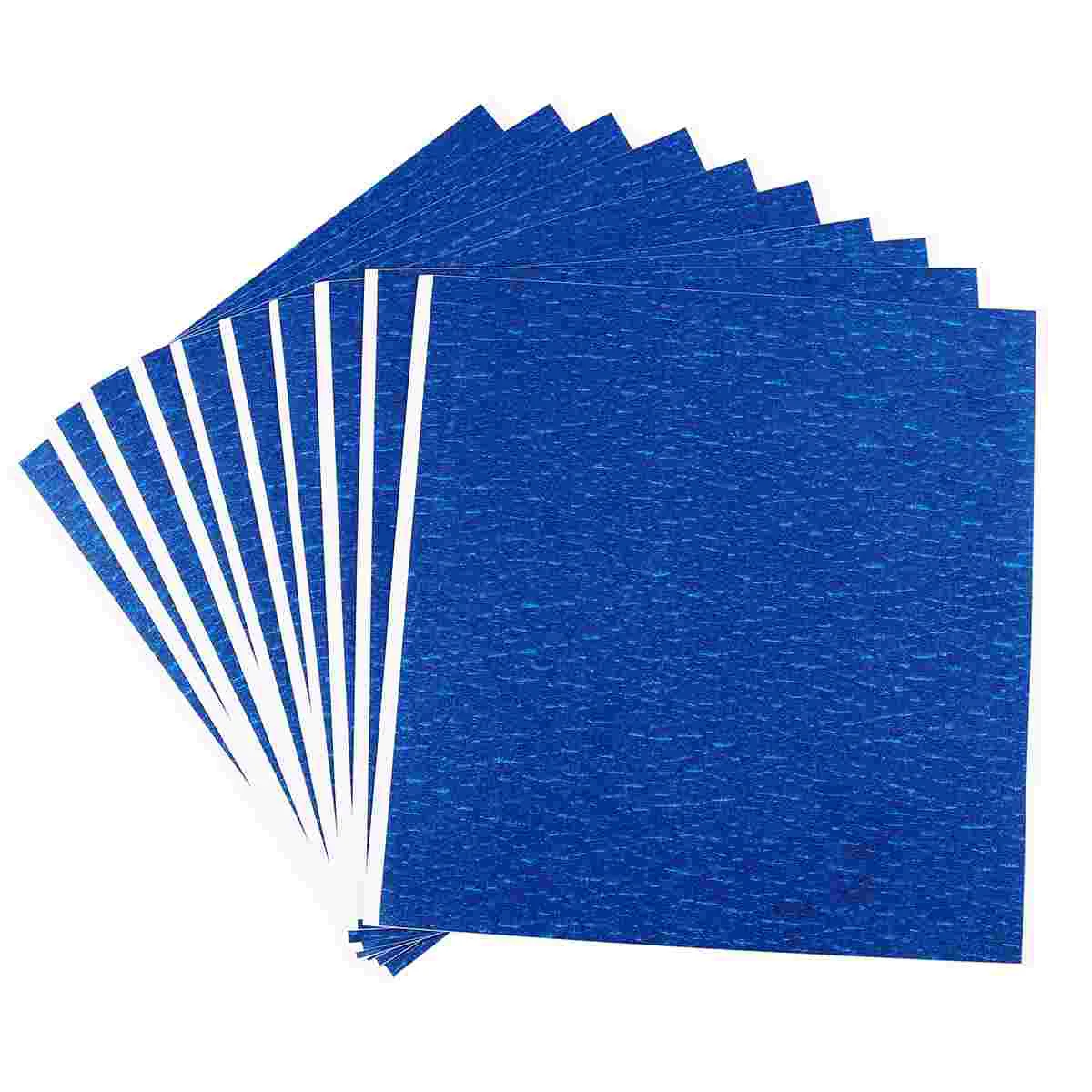 UEETEK 10pcs 210mm x 200mm 3D Printer Heated Bed Blue High Temperature Tape Rubber Adhesive