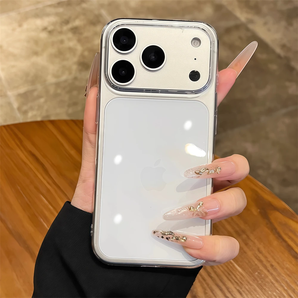 1,0 MM Ultra Dünne Transparente HD Hart-PC-Hülle für iPhone 18 17 Pro Max Air 16 15 14 Plus 13 12 Pro Schlanke Klare Einfache Schutzhülle – Detail 14