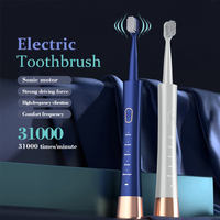 Adult Male and Female Electric Toothbrush Hollow Cup Motor Type-c Charging 5-gear Mode Sonic Electric Toothbrush