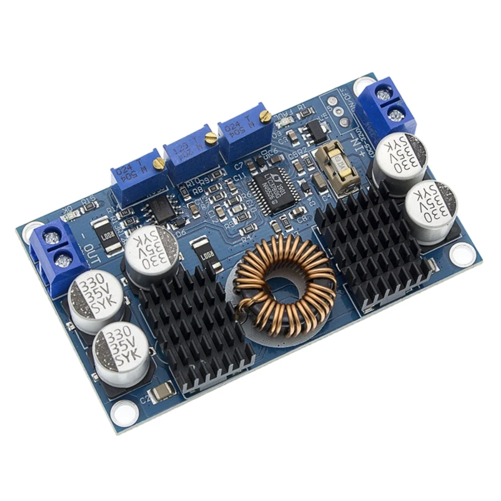 

DC-DC Converter 80W Auto Step-Up and Step-Down Power Supply Module DC3-32V to DC1-30V Boost Buck Voltage Stabilize Power Supply