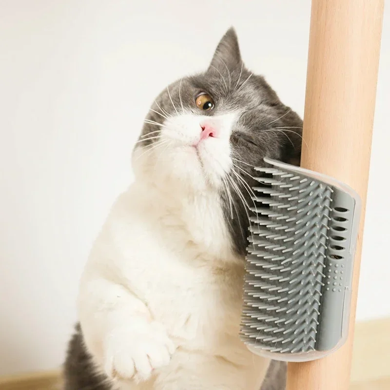 Pet Comb Removable Cat Corner Scratching Rubbing Brush Pet Hair Removal Massage Comb Pet Grooming Cleaning Supplies