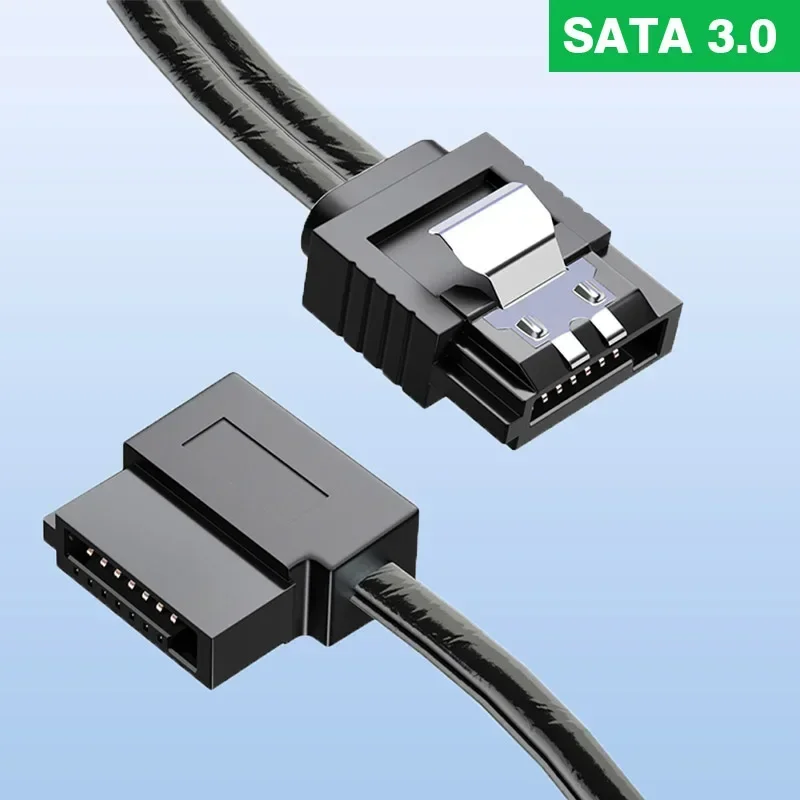 Hard Drive Sata 3.0 Data Cable Up Down Left Right Direction SATA III SATA 3 Cable Angle 90 Degree Elbow 6GBs 10CM 15CM 20CM 30CM