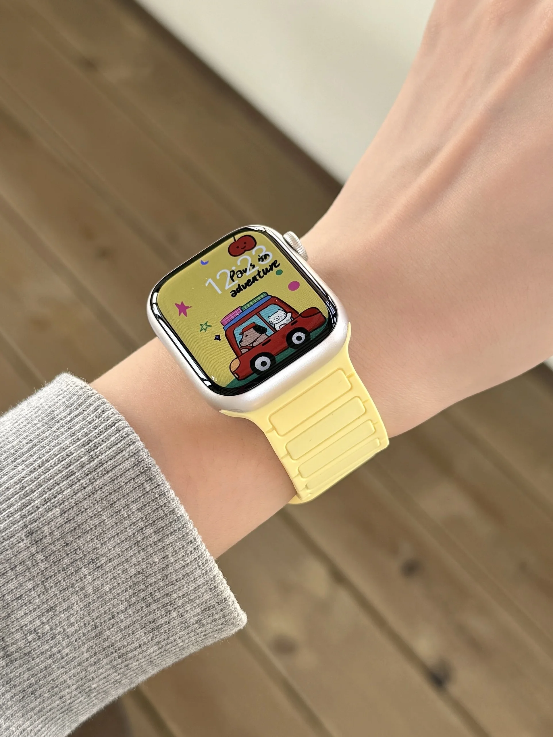 Магнитный ремешок Candy для Apple Watch S11 S10 SE 9 8 7 6 5 Силиконовый спортивный браслет для iWatch 42 мм 46 мм 41 45 мм 40 44 мм Ultra 49 мм