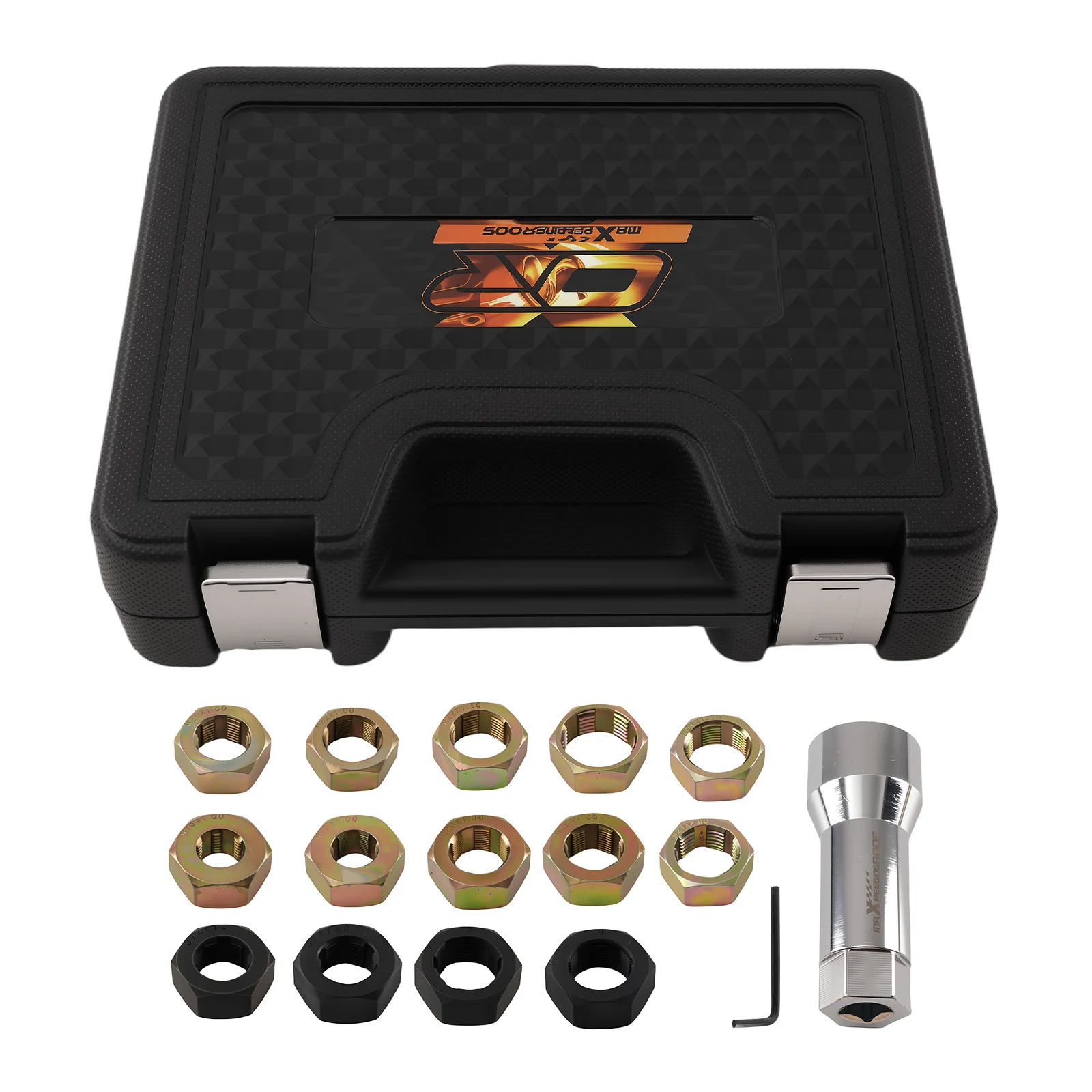 

Professional Axle Thread Restorer Set M16-M27 & SAE with Extension Bar