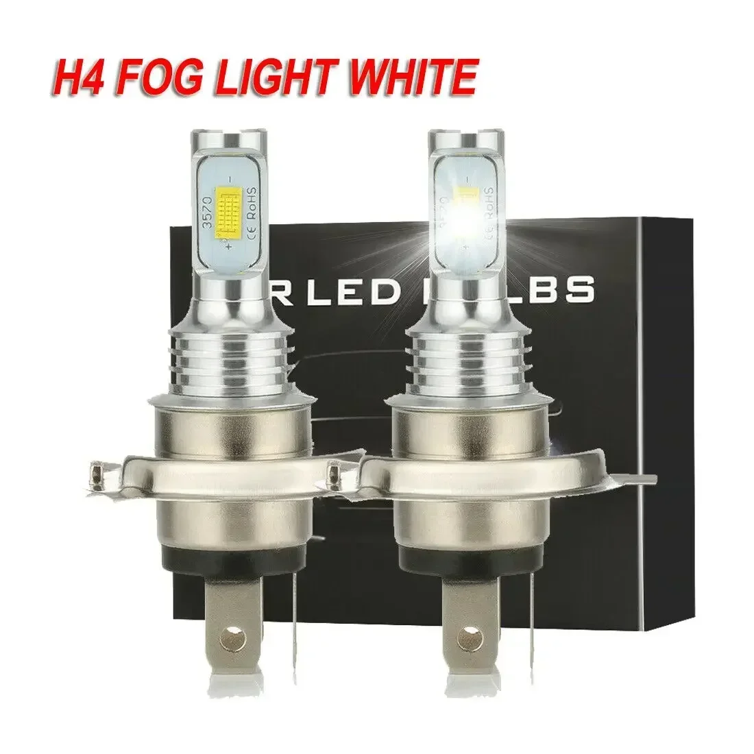 

2PCS h4 Led Car Headlights 880 881 9005 9006 H1 H3 H6 H7 H11 bulbs 4 kinds of color High beam Lights Fog Light Distance lights