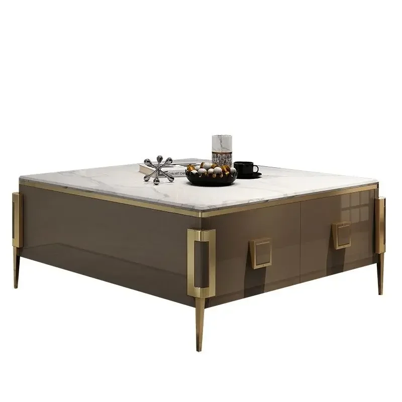 Nordic Coffee Table Sideboard Buffet Eat Edge Ark Tv Stand Tv Cabinet Living Room Gold Stainless Steel Economically affordable