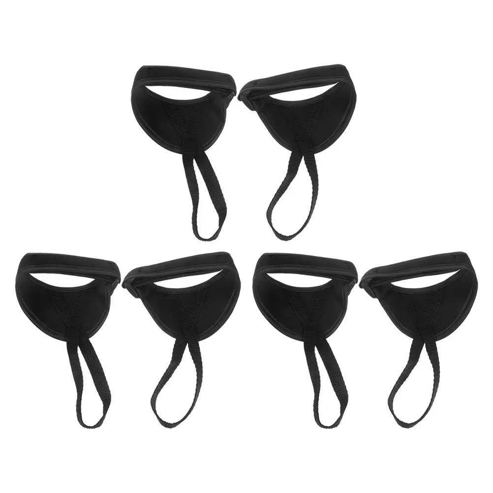 

6 Pcs Ski Pole Wristband Boot Strap Cane Straps Binding Protective Tie for Sports Boots Equipment Belt Fastening