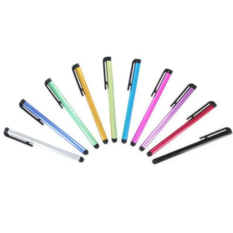 E9LB Clip Design Capacitive Pencil for Touch Screen Pen for Phone Tablet Use Lightwei