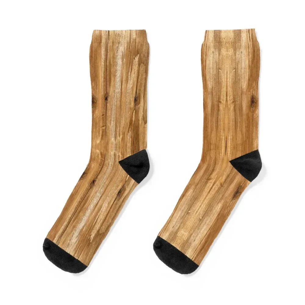 

Wood Grain 3 Socks Climbing Heating sock Novelties Socks Ladies Men's