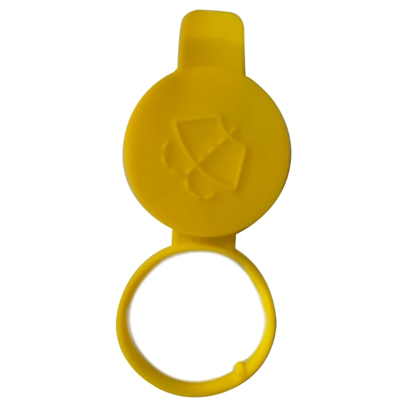 Car Windshield Washer Bottle Yellow Nozzle Cap Cover/ Reservoir Cap Lid for Saab 9-3 SS (03-) 9-5 (98-10) view 6